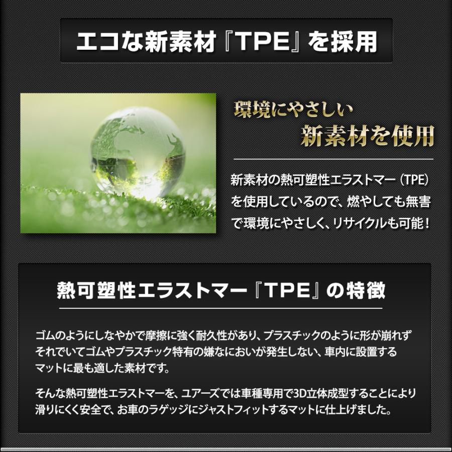 40系 アルファード 40系 ヴェルファイア 専用 ラゲッジサイド 防水 トランク 側面 トヨタ TOYOTA 3D スポーツマット | YOURS | 09