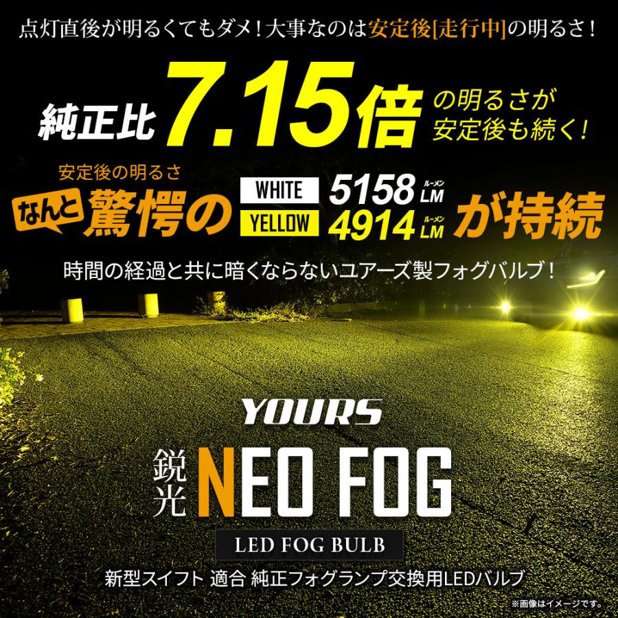 LISUPERJとFANCB2BJセット【新品未使用】 新灯体 2色フォグ Zデュアルインパクト LED フォグランプ 2色