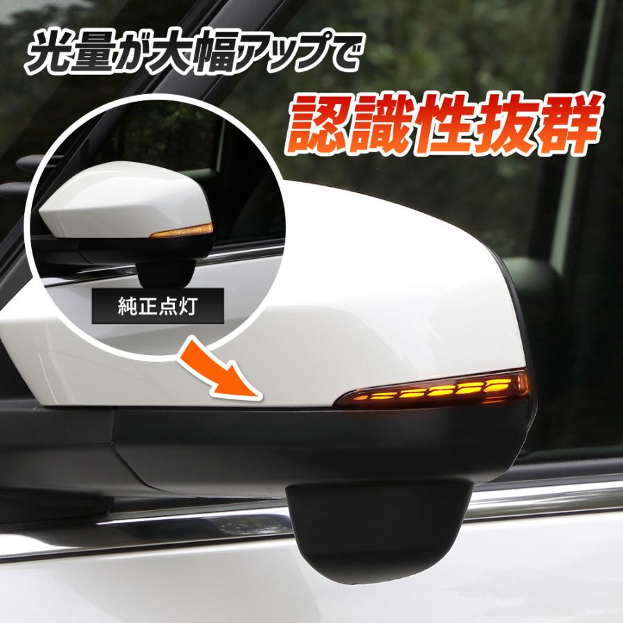 YOURS 90系 ノア ヴォクシー 専用 LED シーケンシャルドアミラー