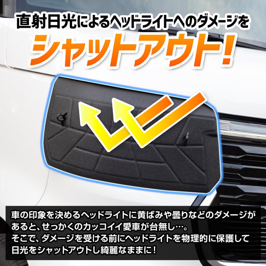 YOURS N-BOX カスタム JF5 JF6 専用 ヘッドライトサングラス 2枚 YOURS N-BOX カスタム JF5 JF6 専用 ヘッドライトサングラス 2枚
