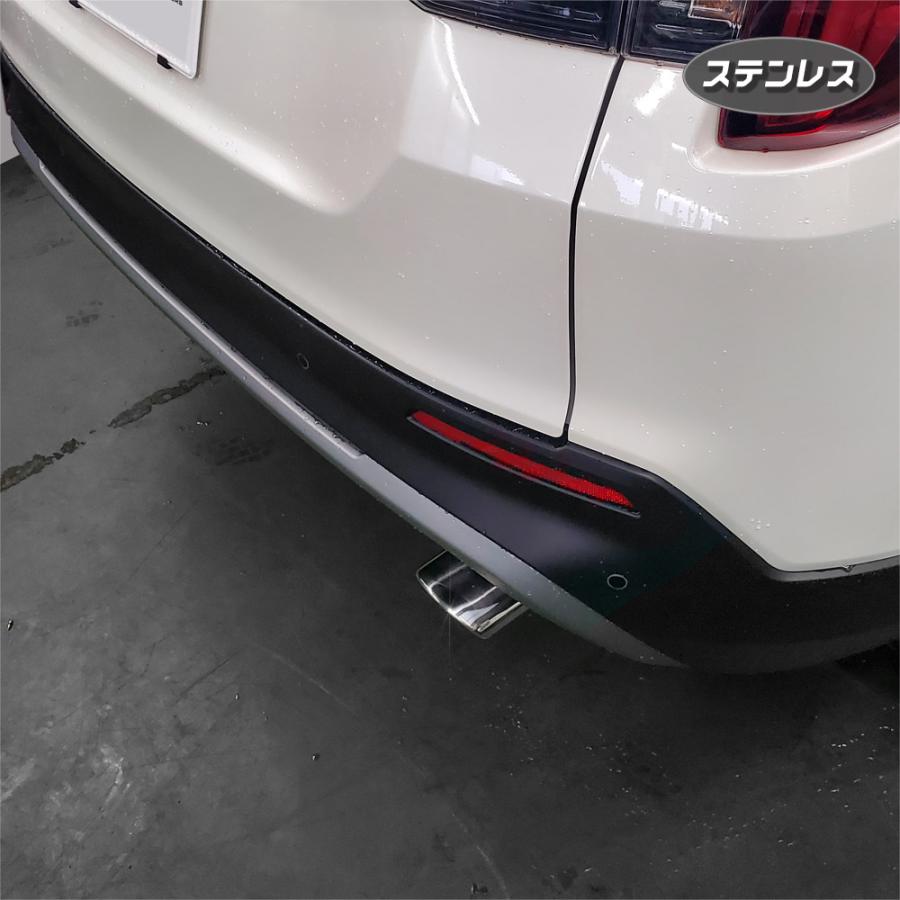 YOURS ホンダ WR-V 適合 マフラーカッター 1PCS［ステンレス/チタン調