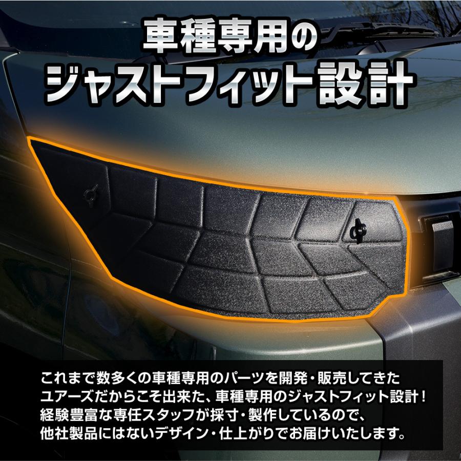 YOURS 三菱 デリカミニ 専用 ヘッドライトサングラス 2枚セット カバー