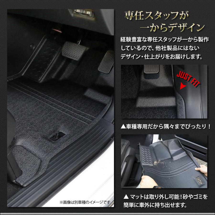 YOURS WR-V 専用 ペダルマットセット 運転席 助手席 フロアマット 足元
