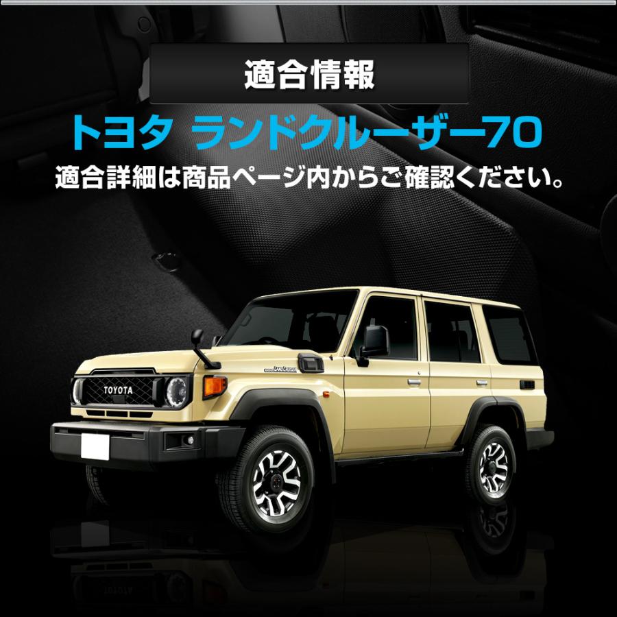 【新品 即発送 送料無料】ランドクルーザー70 タイヤハウスカバー YOURS ランドクルーザー70 専用 タイヤハウスカバー 3D スポーツ