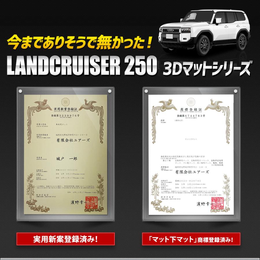 ランクル250 3点セット　新品　未使用　あと少しさん専用 トヨタ TOYOTA純正部品 250 ランドクルーザーZX用 フード