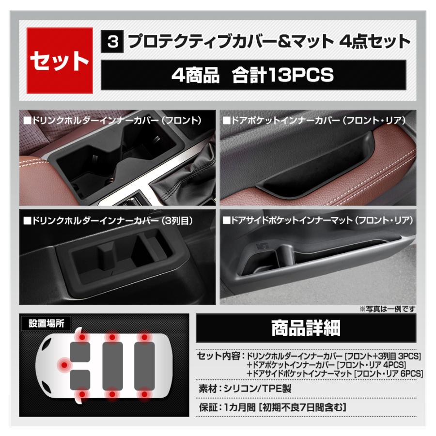YOURS [セット割] ランドクルーザー 250 専用 プロテクティブ