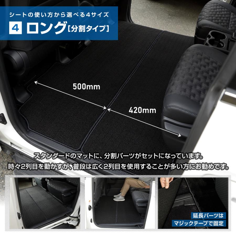 YOURS ノア ヴォクシー 90系 専用 2列目マット 黒無地 チェック YOURS ノア ヴォクシー 90系 専用 2列目マット 黒無地 チェック