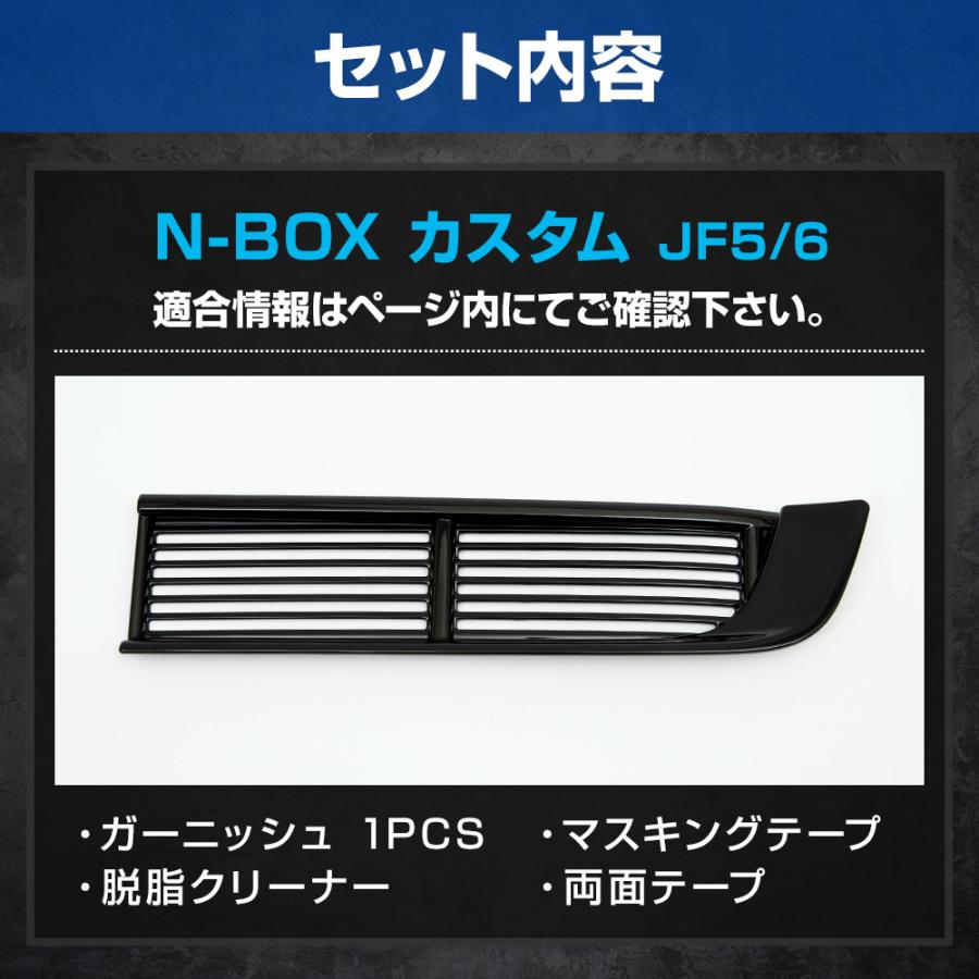 YOURS N-BOX カスタム JF5 JF6 専用 グリルデザインカバー