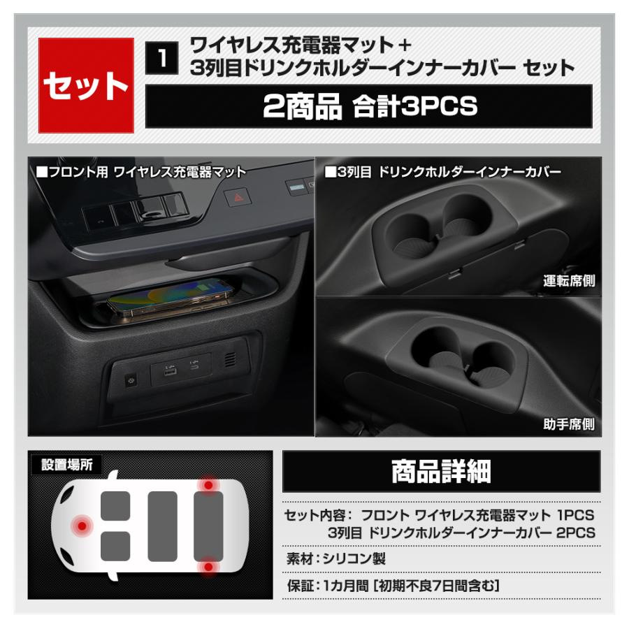 セレナ C28 専用 プロテクティブカバー＆マット SERENA 保護 傷防止 内装 ドアポケット ワイヤレス充電器 NISSAN 日産 [2] | YOURS | 16