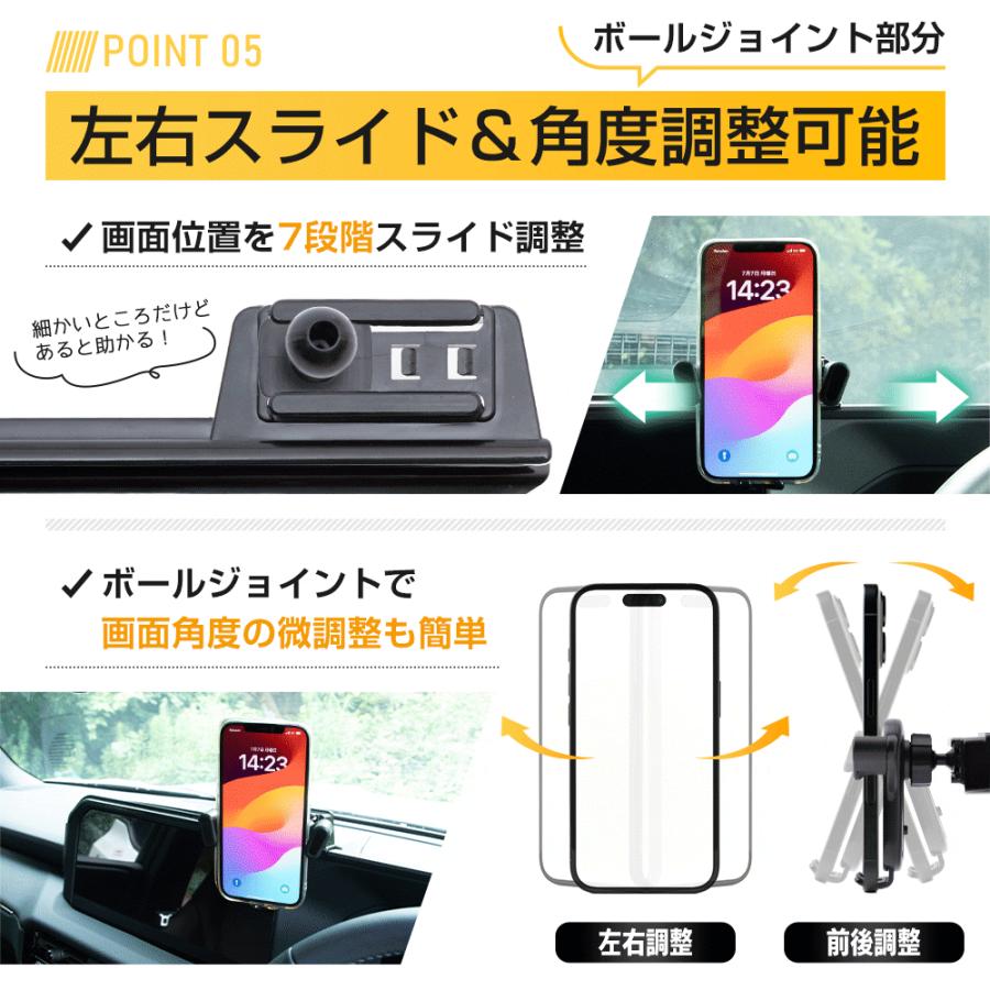 YOURS [一部予約]ランドクルーザー 250 専用 モニター裏増設収納付