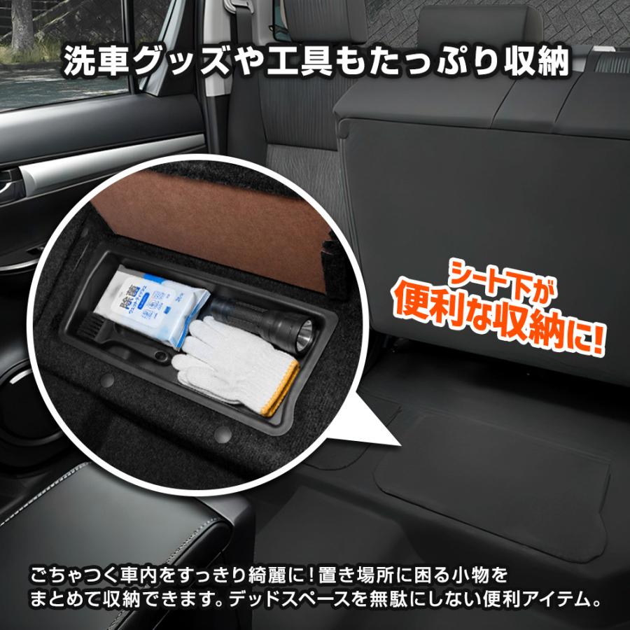 YOURS [予約] ハイラックス GUN226 専用 後席下収納ボックス 1pcs 収納