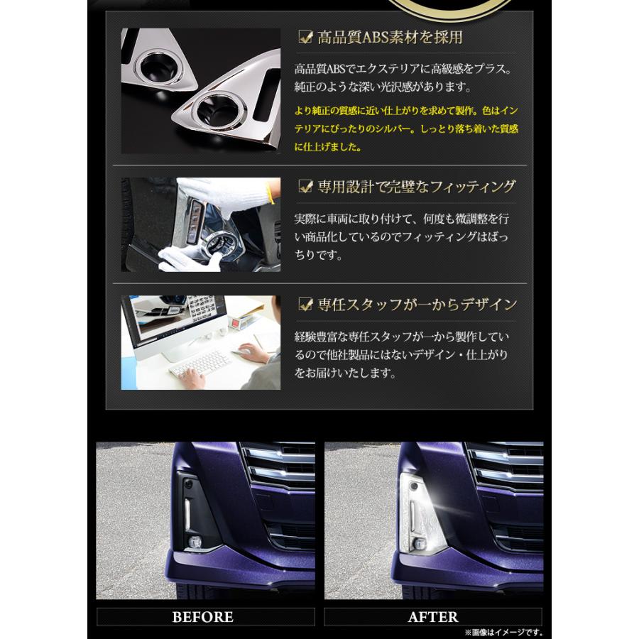 ルーミー用　（社外）未使用 フォグカバー ルーミー ジャスティ トール 900系/910系 前期型専用 フロント