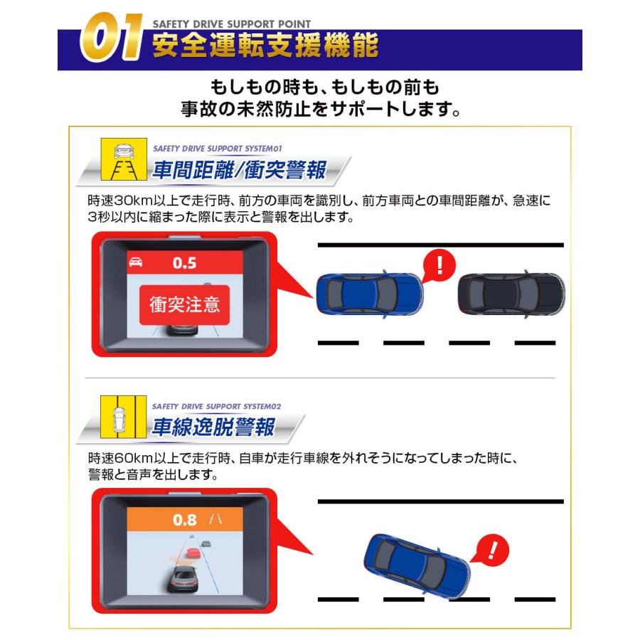 Ai ドライブレコーダー 衝突防止システム 運転支援 高画質 フルhd 500万画素 Sony Starvis ソニー製イメージセンサー センシング技術 Minieye ドラレコ 本体 Ad1 Sonic Plaza 通販 Yahoo ショッピング