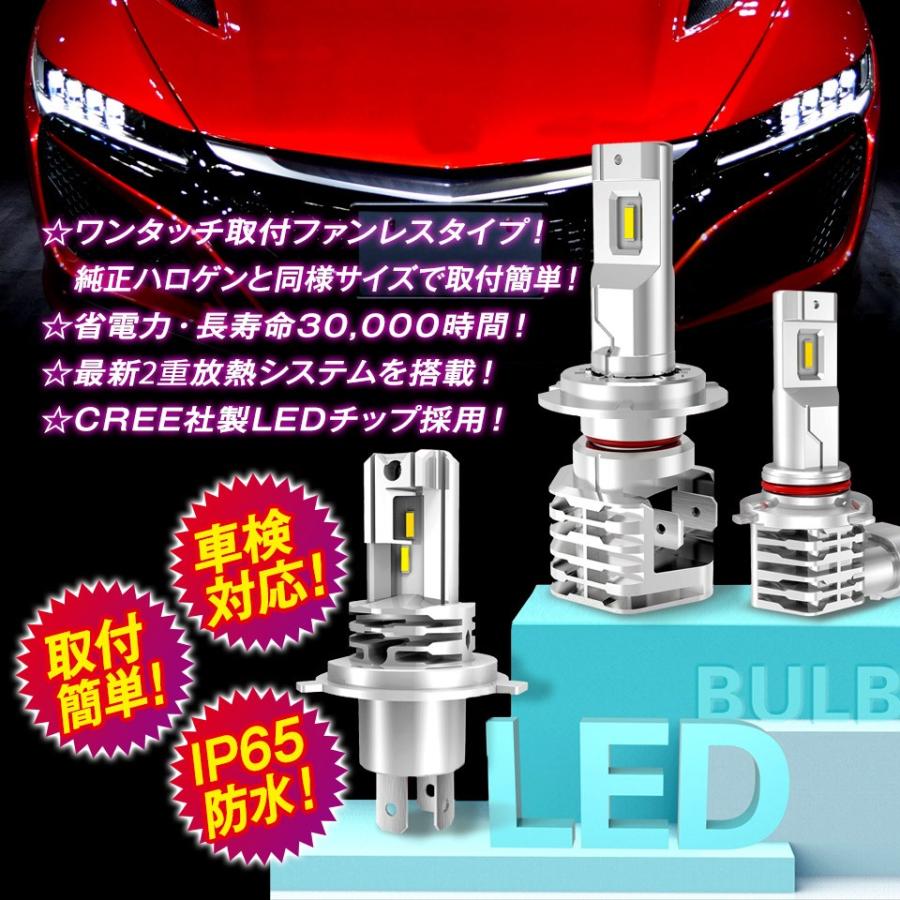 Ledヘッドライト 車検対応 H4 Hi Lo H8 H11 Hb3 Hb4 30lm 最強 ルーメン オールインワン バラスト不要 12v 24v 防水 Led S5 送料無料 Led S5 Sonic Plaza 通販 Yahoo ショッピング