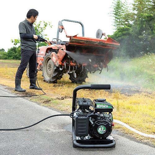 蔵王産業 エンジン式高圧洗浄機 ヴィットリオ ZE-1006-10 軽量