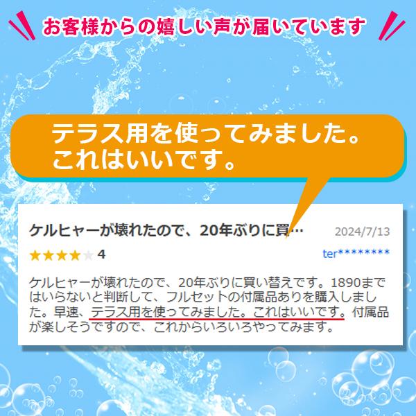ヒダカ 家庭用 高圧洗浄機 HKU-1885 アクセサリー6点付き スペシャル