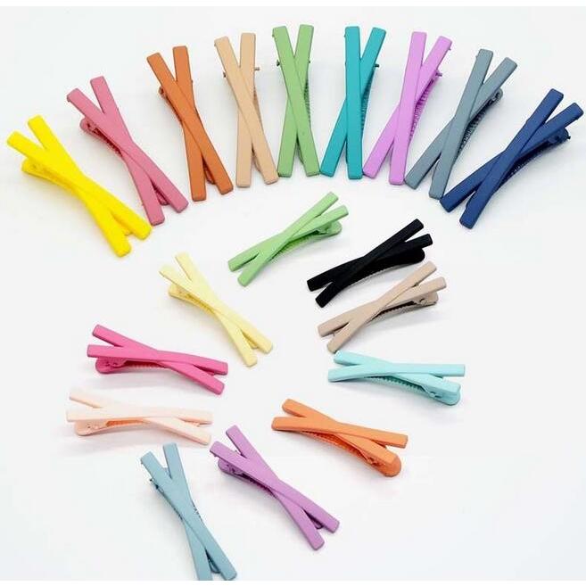 2021特集 ヘアピン カラフルクロスヘアピン同色２点セット バッテン