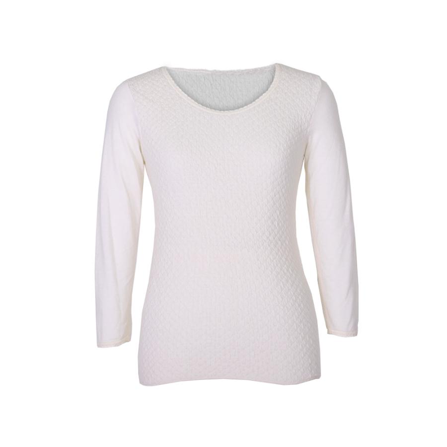 ひだまり [上下別売]ひだまり 極(きわみ) 婦人用 8分袖 インナー