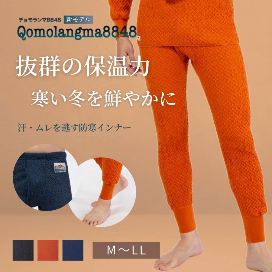 ひだまり [新商品][上下別売]ひだまり チョモランマ8848 紳士 タイツ