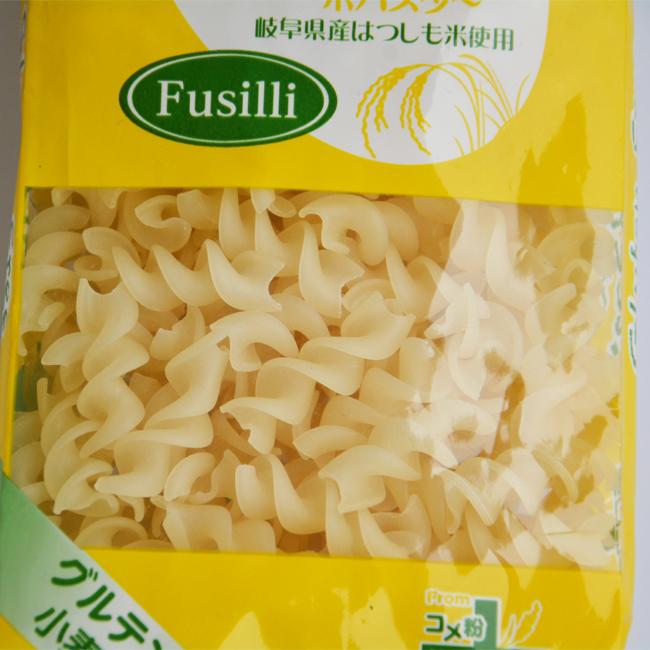 グルテンフリーの お米とコーンで作ったパスタ 落花生を使用していません です そば 乳 小麦 グルテンを含まず マカロニ 卵