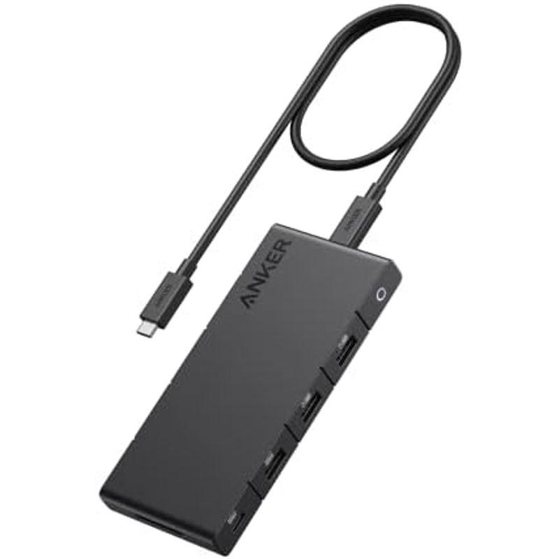 Anker 364 USB-C ハブ (10-in-1, Dual 4K HDMI) 100W USB PD対応 4K HDMIポート 2画｜hidarikiki｜05