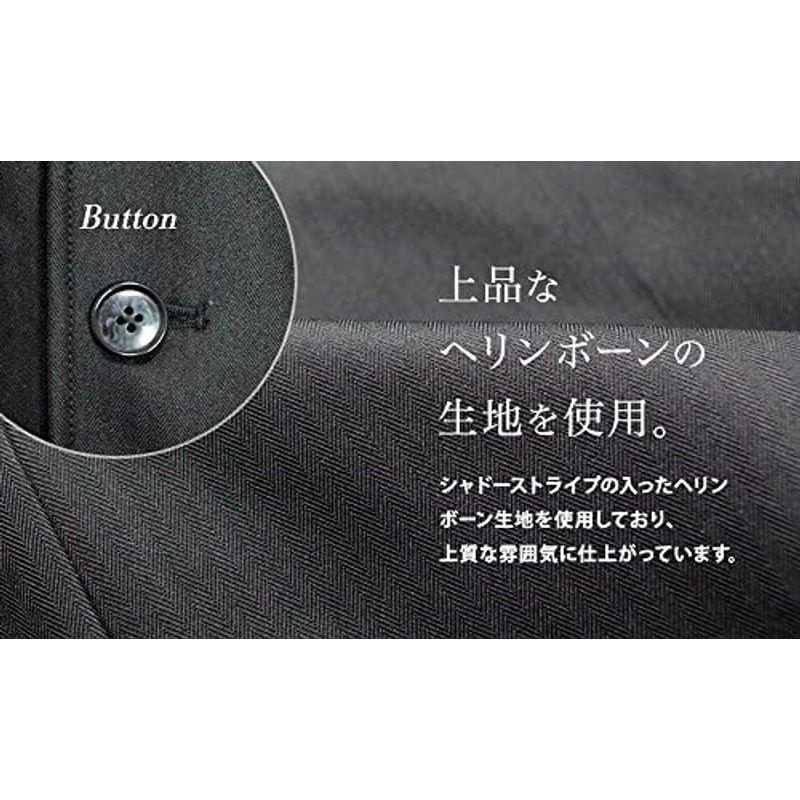 株式会社BLOOM ビジネスコート ふんわりと軽い 極上タッチコート 大きいサイズ メンズ スタンドカラー ブラック L｜hidarikiki｜05