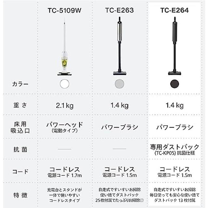 スティッククリーナー スケルトンブラック ツインバード 掃除機 サイクロン スティック型 クリーナー 軽量 2WAY 自立式 ホームアプライアンス TC-E123SBK｜hidarikiki｜09