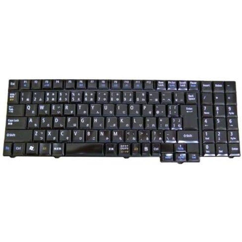 NEC LaVie L系列等用ノートパソコンキーボード MP-09H70J06698 黒光沢｜hidarikiki｜05