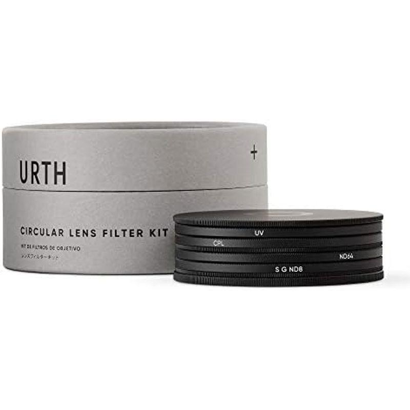 安い通販できます Urth 58mm UV， 偏光 (CPL)， ND64， ソフトグラデーションND8 レンズフィルターキット(プラス+)