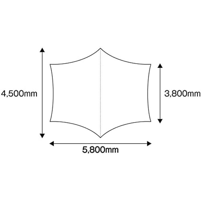タープ 焚火タープコネクトヘキサEKAL2020バージョン アウトドア用品 テンマクデザイン｜hidarikiki｜02