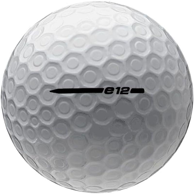 BRIDGESTONE(ブリヂストン)ゴルフボール e12 contact 2021年モデル 12球入 ホワイト 1CWX USモデル 並行｜hidarikiki｜02