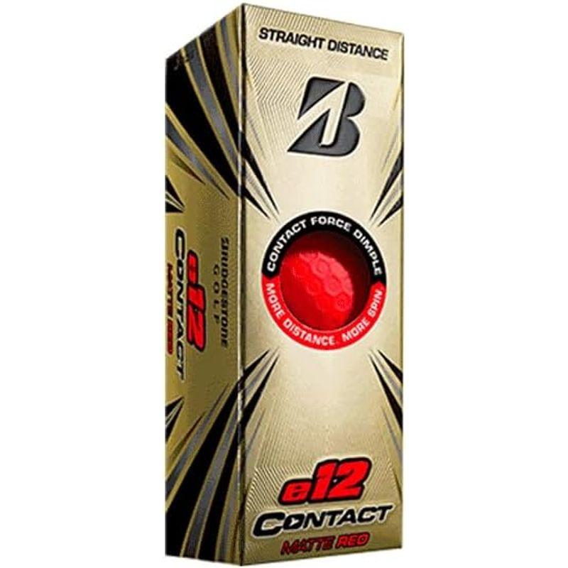 BRIDGESTONE(ブリヂストン)ゴルフボール e12 contact 2021年モデル 12球入 ホワイト 1CWX USモデル 並行｜hidarikiki｜06