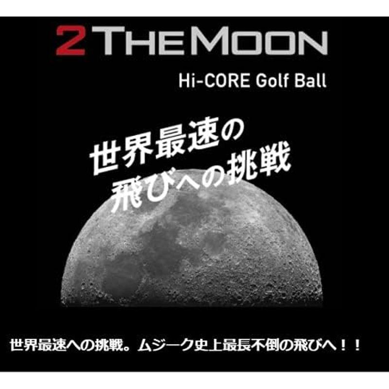 ムジーク Muziik 2021 2 THE MOON 2 ザ・ムーン ゴルフボール ホワイト｜hidarikiki｜07