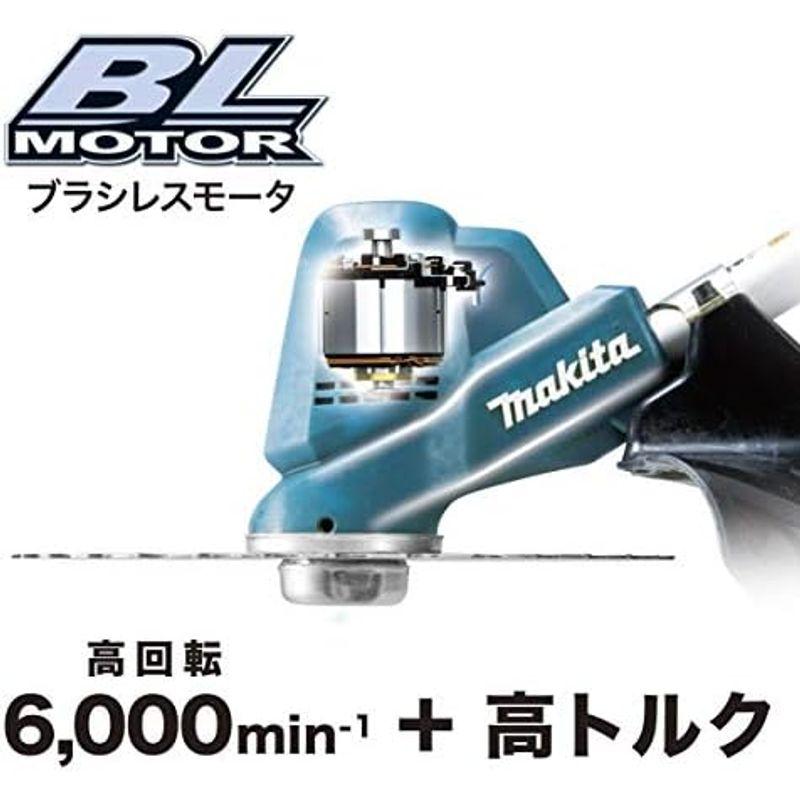 マキタ 充電式草刈機18V 刈込幅230mmチップソー付 Uハンドル 6Ahバッテリ・充電器付 MUR190UDRG｜hidarikiki｜15