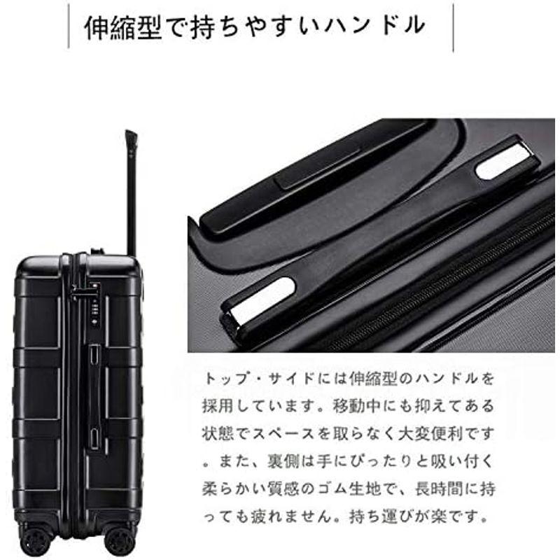 (ヴィヴィシティ) スーツケース キャリーバッグ キャリーケース 機内持込可 大容量 大型軽量 8輪 静音 TSAロック搭載 100%PC｜hidarikiki｜11