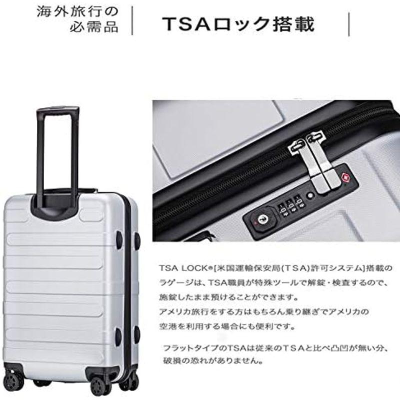 (ヴィヴィシティ) スーツケース キャリーバッグ キャリーケース 機内持込可 大容量 大型軽量 8輪 静音 TSAロック搭載 100%PC｜hidarikiki｜17