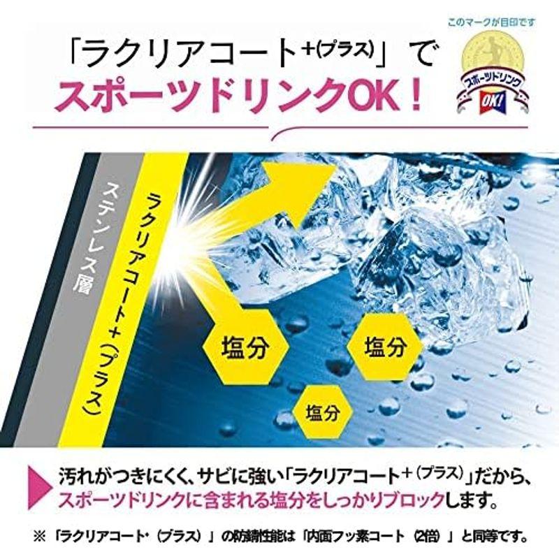 象印 お出掛け クール・スポーツボトル ハートブルー 620ml ステンレス鋼 SP-JB06-AK｜hidarikiki｜07