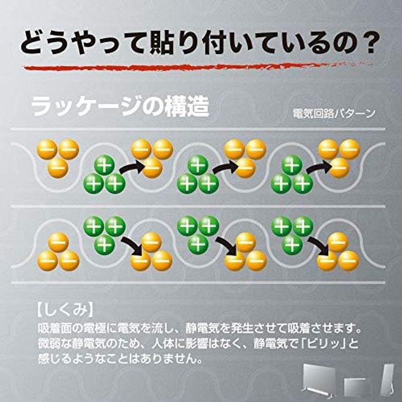 キングジム 電子吸着ボード ラッケージ 卓上タイプ シルバー RK20シル 本体サイズ:w100xh300xd22mm/卓上タイプ/205g｜hidarikiki｜06