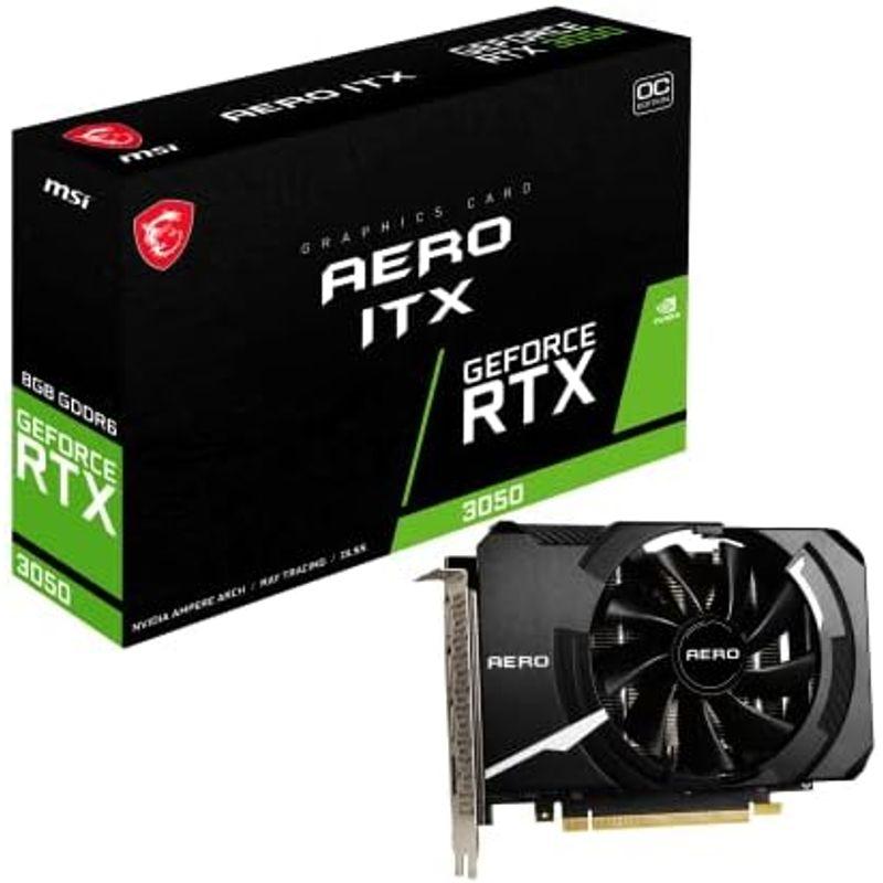 MSI GeForce RTX 3050 AERO ITX 8G OC グラフィックスボード VD7990｜hidarikiki｜11