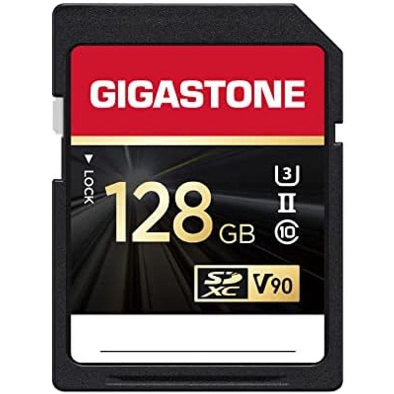 超高速 V90 UHS-IIGigastone SDカード 128GB UHS-II V90 SDXC 超高速 メモリーカード, 最大300｜hidarikiki｜06