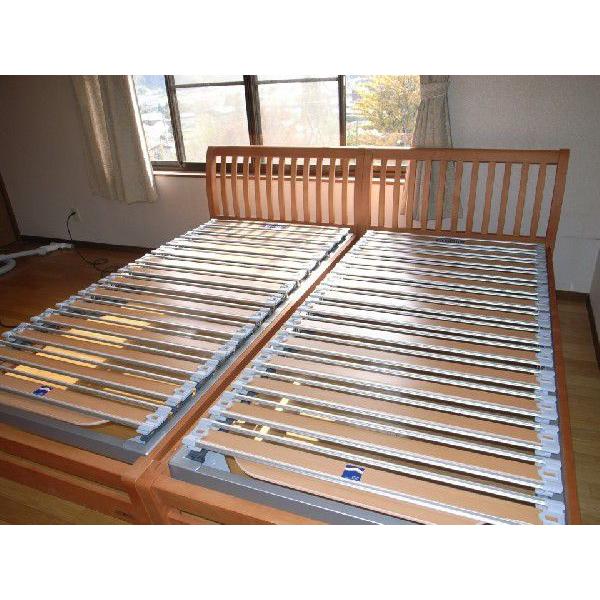 西川リビング キネティック ウッドスプリング床板 スノコベッド  