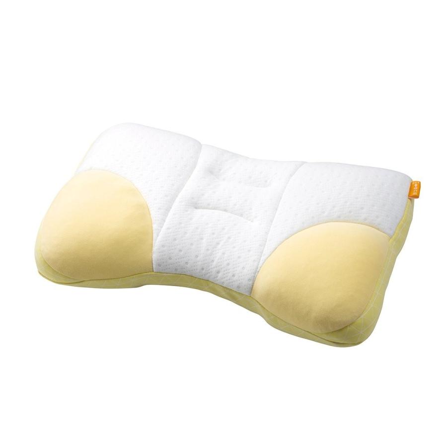 西川 AIR】 ジッパー付き枕 ホワイト/イエロー 【公式通販】