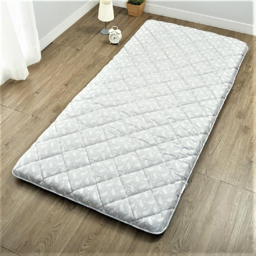 ほぼ新品 西川 エコディア 羊毛混敷きふとん 布団・毛布 