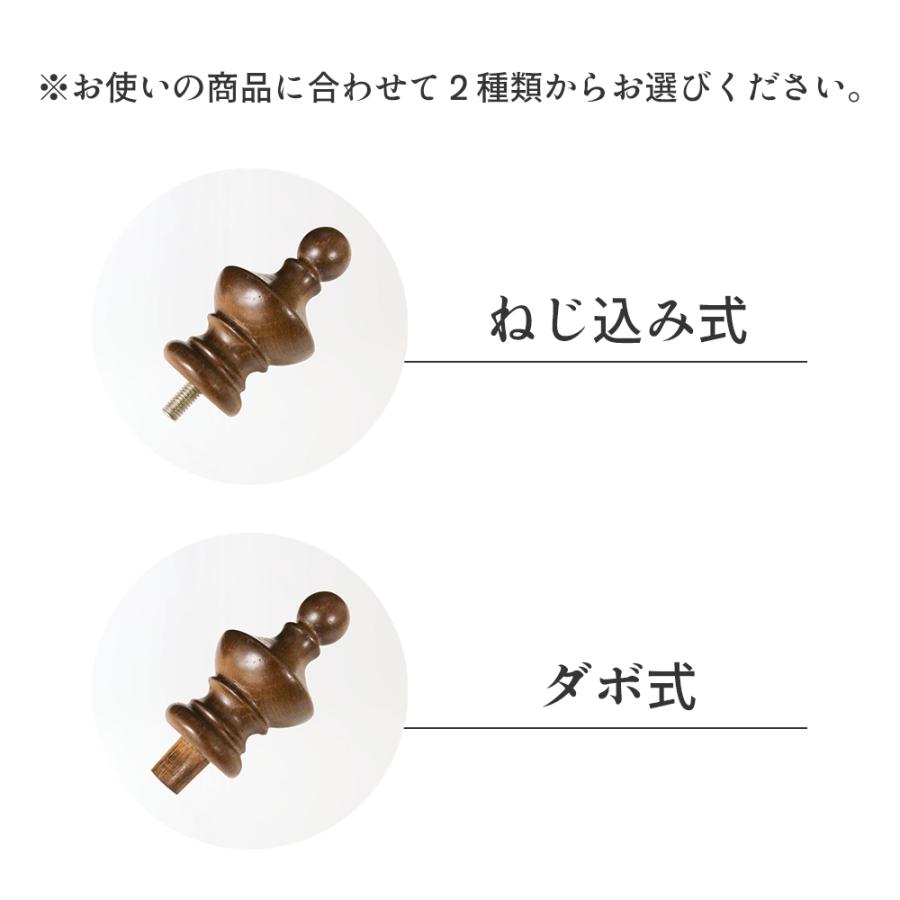 飛騨産業 HIDA 穂高 ギボシ リビングチェア用 1個 部品 ねじ込み式（A