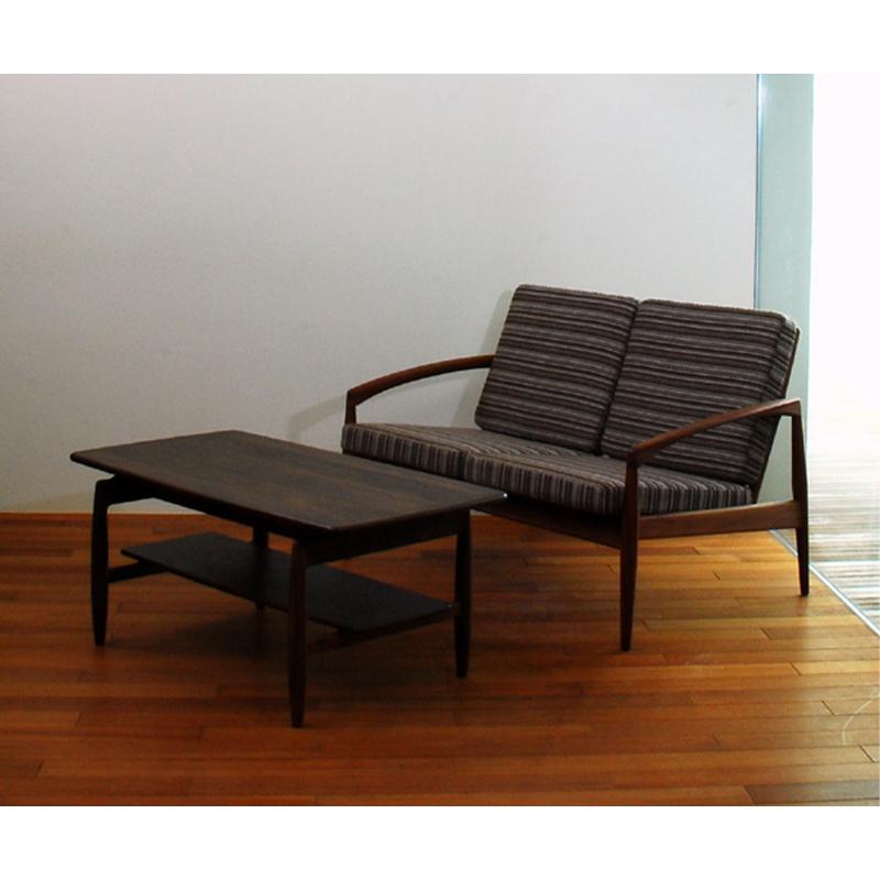 宮崎椅子製作所 Paper Knife sofa 2P 国産 ソファ 2人掛け リビングチェア 無垢 木製 カイ・クリスチャンセン Kai KRISTIANSEN_3