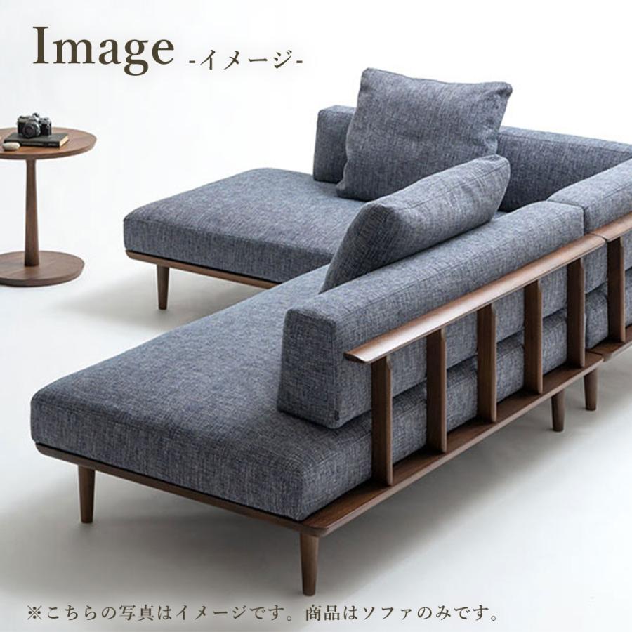 飛騨産業 HIDA 静穏 ソファ(右背付き) WQ15ORU 幅154 10年保証付