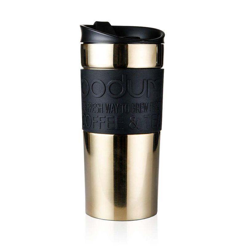 BODUM ボダム TRAVEL MUG トラベルマグ ステンレス製 350ml ゴールド 正規品 1106717S