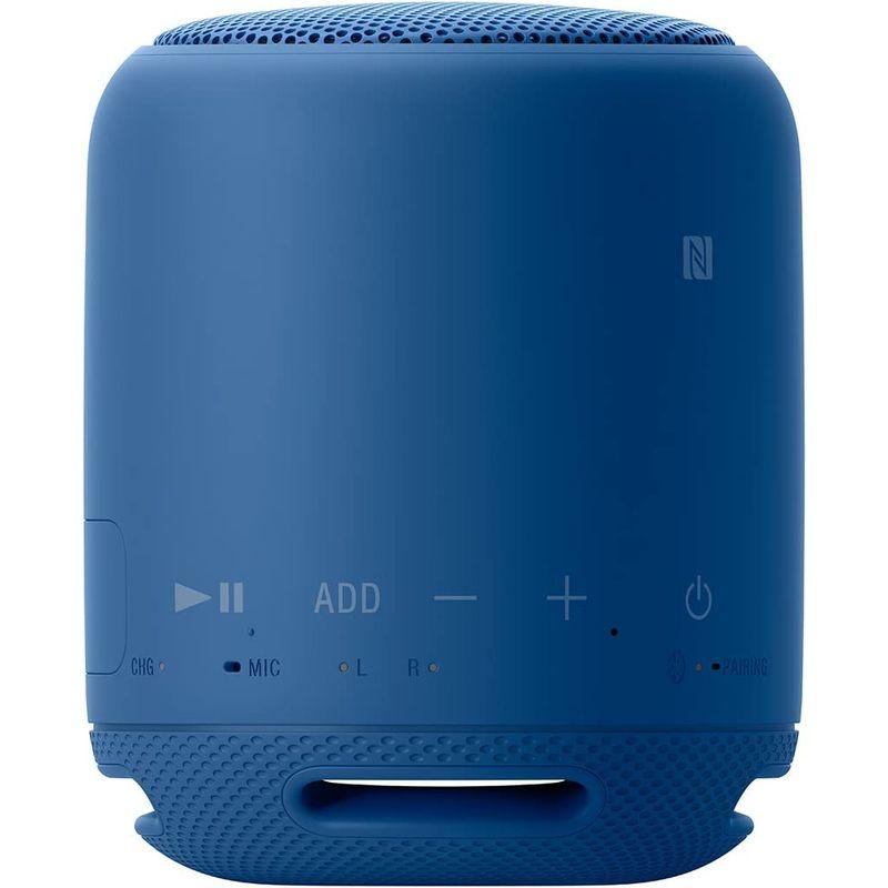 ソニー ワイヤレスポータブルスピーカー 重低音モデル SRS-XB10 : 防水/Bluetooth対応 ブルー SRS-XB10 L SRS XB10 ワイヤレスポータブルスピーカー 重低音モデル 防水/Bluetooth対応 ブルー