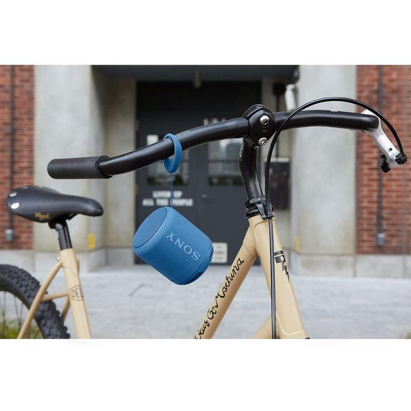 ソニー ワイヤレスポータブルスピーカー 重低音モデル SRS-XB10 : 防水/Bluetooth対応 ブルー SRS-XB10 L SRS XB10 ワイヤレスポータブルスピーカー 重低音モデル 防水/Bluetooth対応 ブルー