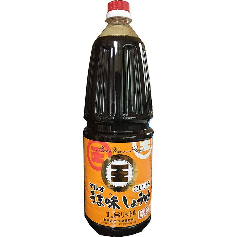 マルオうま味しょうゆ濃色（こいいろ） 1.8L×6本セット こいいろ 8L×6本セット